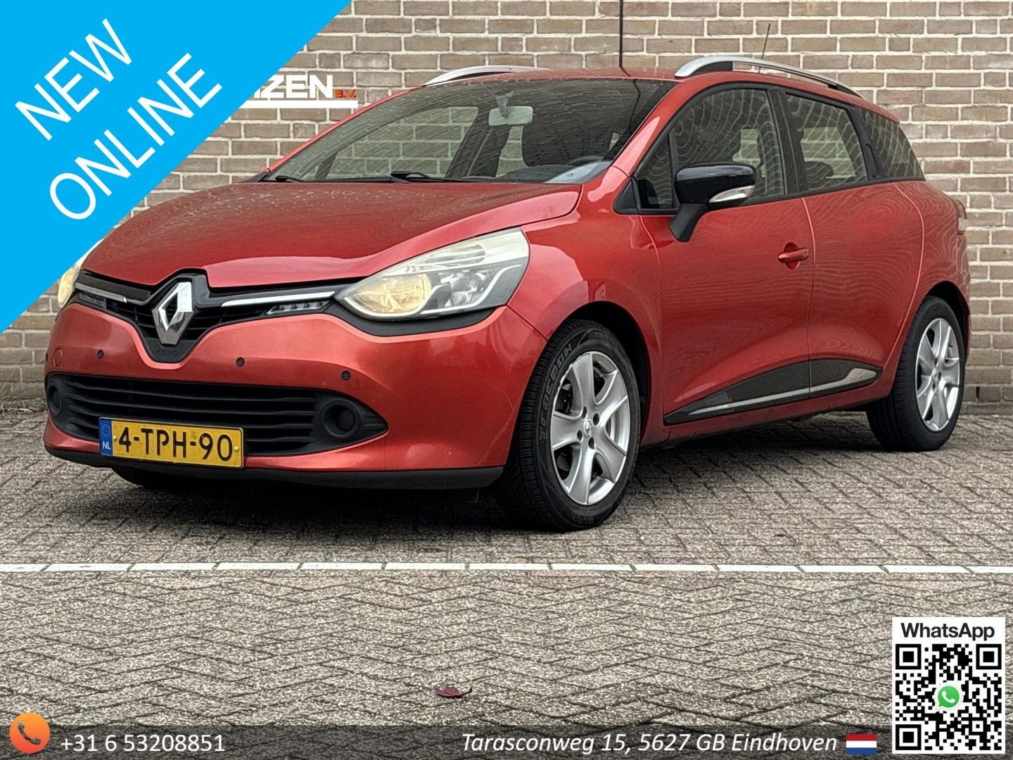 Renault Clio Estate 1.5 dCi ECO Expression | Climate | Cruis, Autos, Rouge, Achat, Entreprise, Boîte manuelle