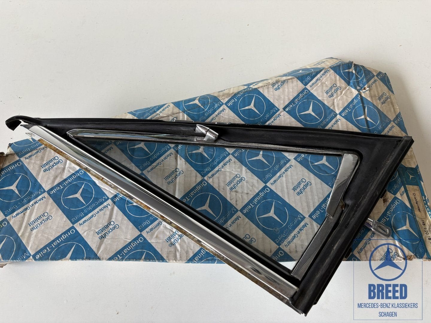 NOS draairaam rechts blank glas compleet voor Mercedes-Benz, Neuf, -, -, Enlèvement ou Envoi