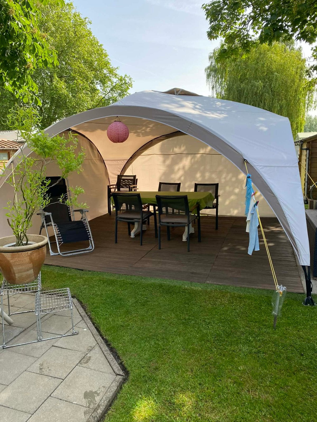 Partytent, Jardin & Terrasse, Tonnelles, Enlèvement, Comme neuf, Tente de réception