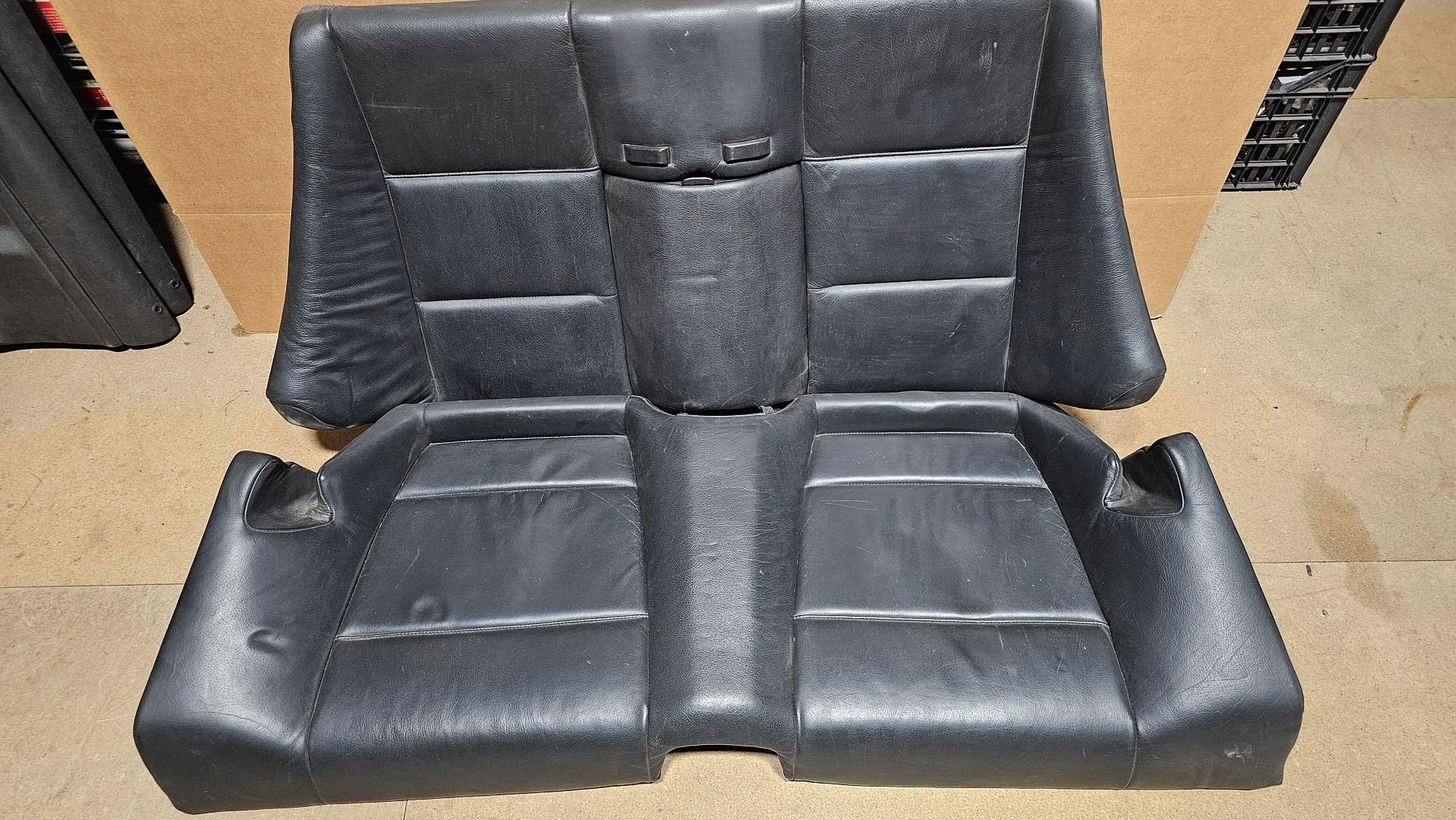 Achterbank zwart compleet BMW 3 serie E46 cabriolet, Gebruikt, -, Ophalen of Verzenden, -