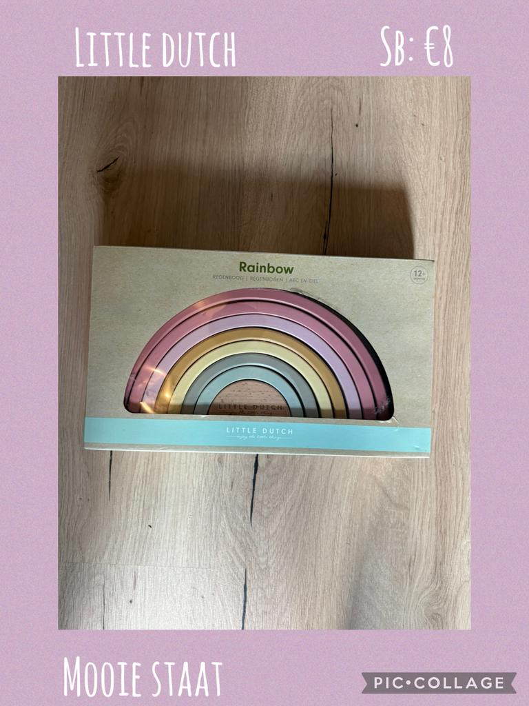 Little Dutch regenboog, Ophalen, Zo goed als nieuw