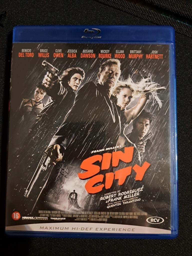 Blu ray sin city, Cd's en Dvd's, Blu-ray, Ophalen, Zo goed als nieuw, Actie