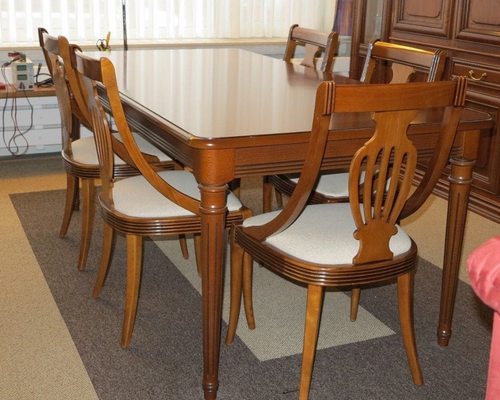 eetkamer, Huis en Inrichting, Ophalen, Zo goed als nieuw, Rustiek, 4 tot 6 stoelen