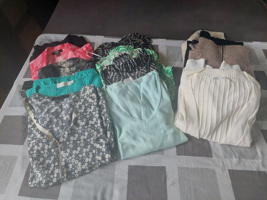 Pakket dameskleding, Ophalen, Zo goed als nieuw, Maat 38/40 (M)