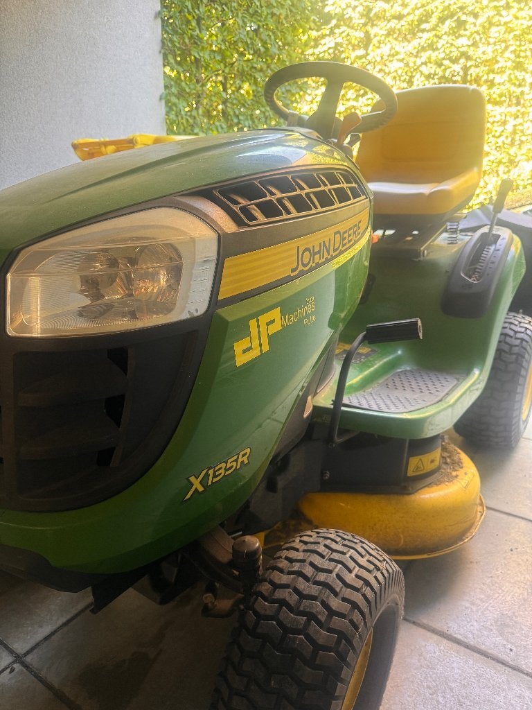 zitmaaier John Deere, Tuin en Terras, Ophalen, Gebruikt, Opvangbak, John deere