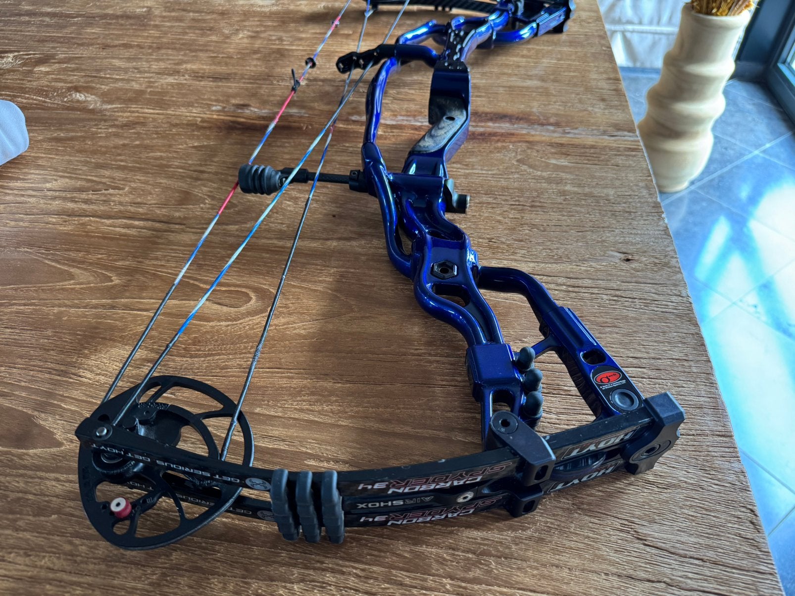 Hoyt carbon spyder, Sport en Fitness, Handboogschieten, Ophalen, Zo goed als nieuw