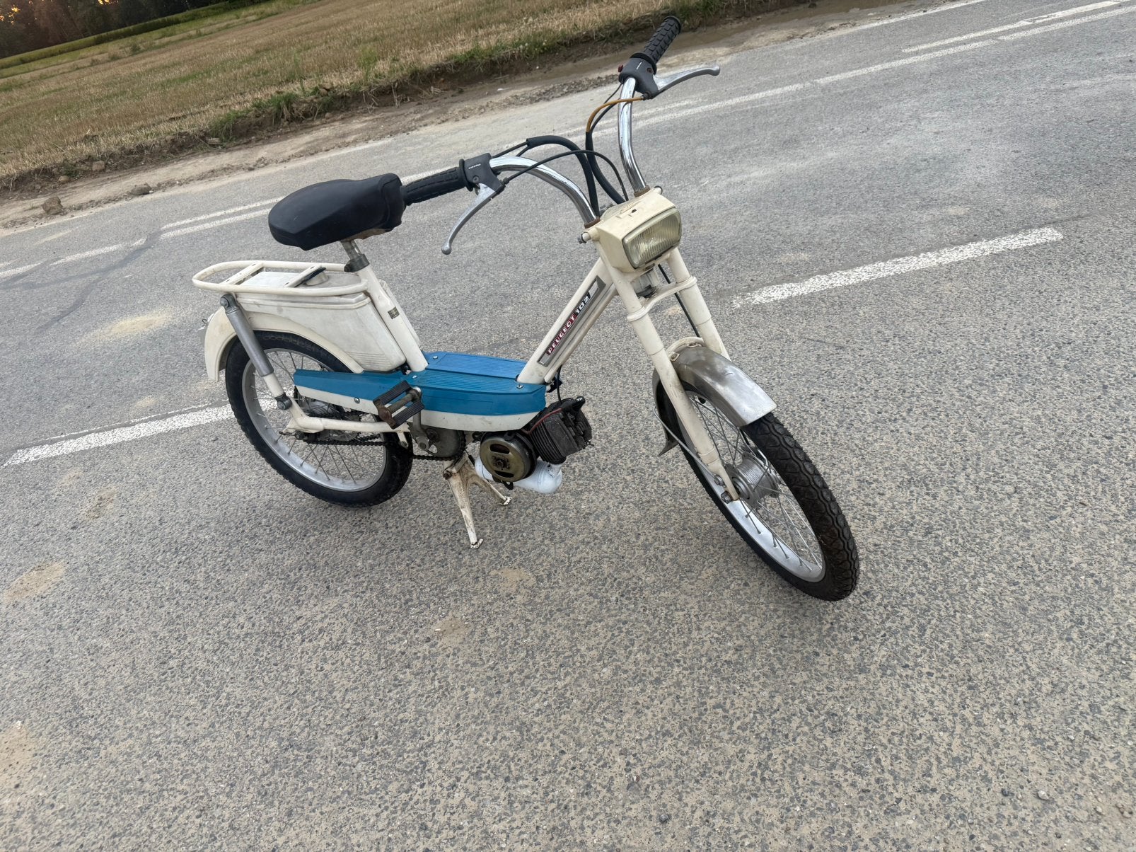 Peugeot 102, Ophalen, Gebruikt