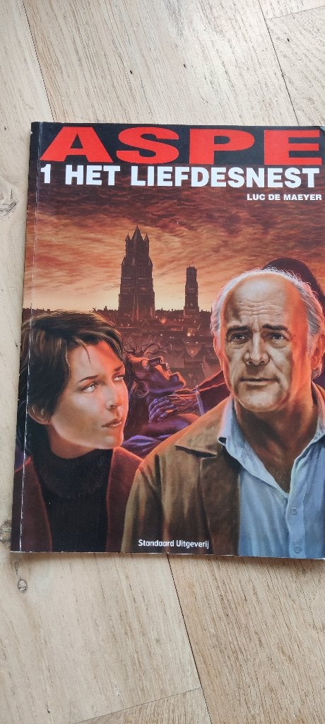Aspe -1- Het liefdesnest, Boeken, Ophalen, Luc De Maeyer, Eén stripboek, Zo goed als nieuw