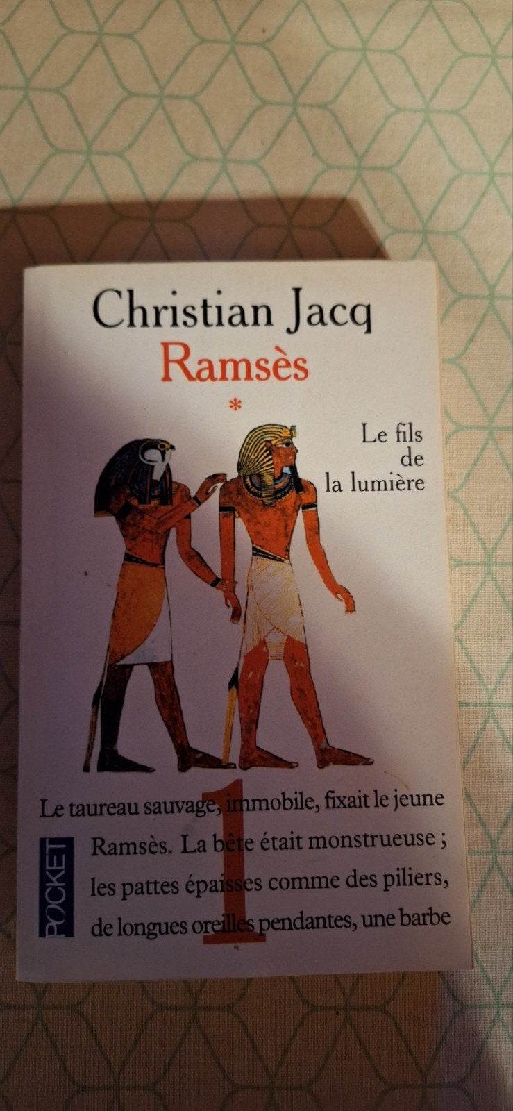 Christian Jacq - Ramses - Tome 1 Le Fils De La Lumiere, Livres, Romans, Enlèvement, Christian Jacq