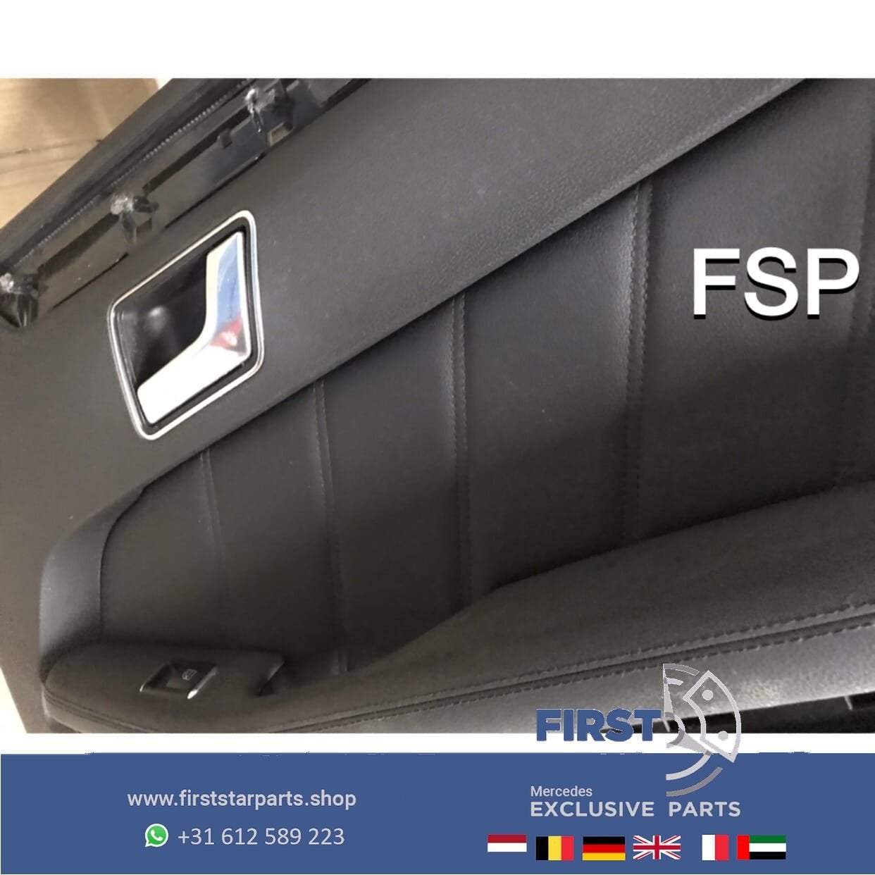 W212 AMG DEURPANEEL Mercedes E KLASSE DEUR PANEEL KAART LINK, Auto-onderdelen, Gebruikt, -, Ophalen of Verzenden, -
