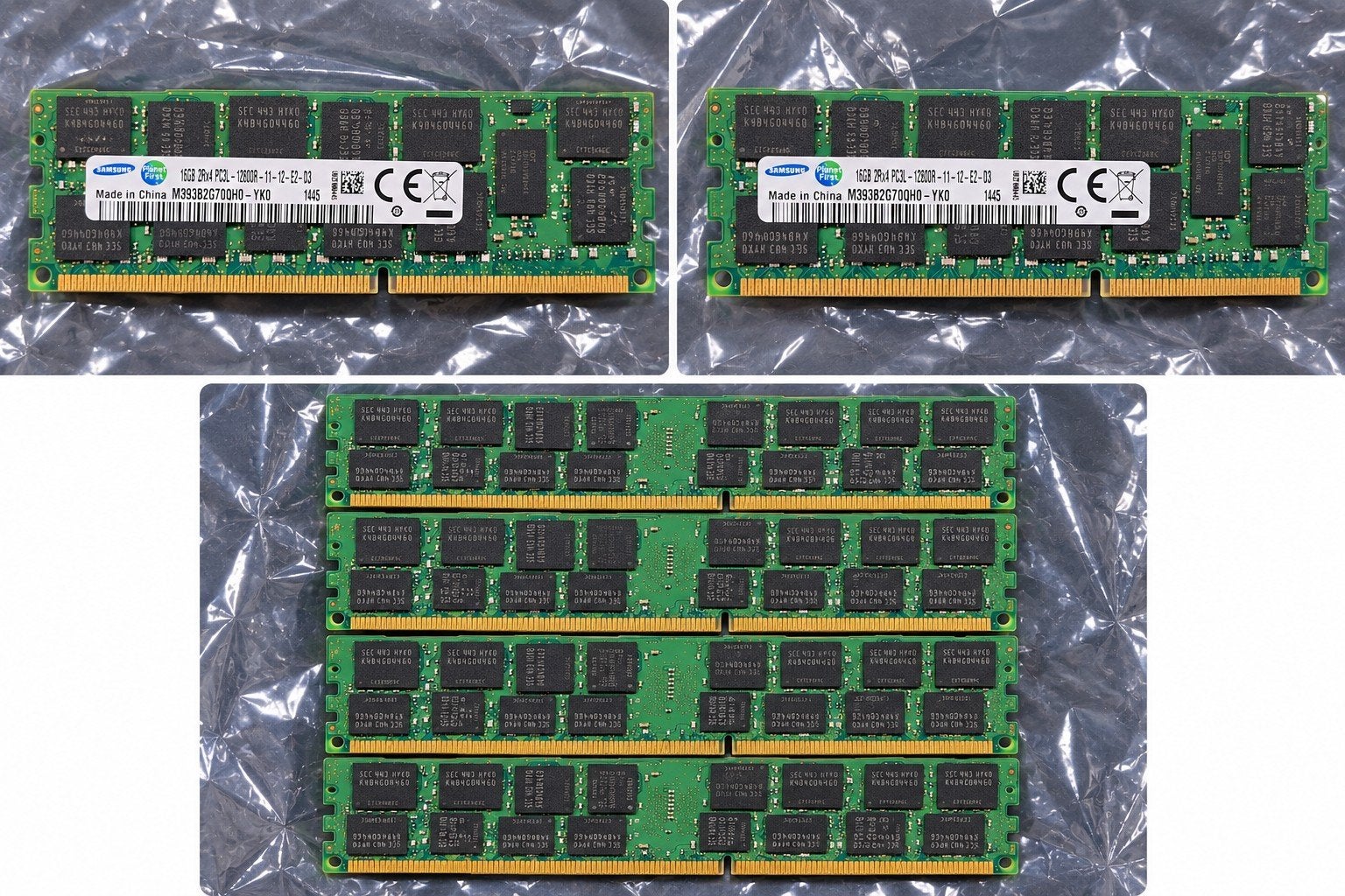 Samsung 64GB DDR3L ECC Server RAM – 4x 16GB – PC3L-12800R, Computers en Software, Ophalen of Verzenden, DDR3, Desktop, 16 GB