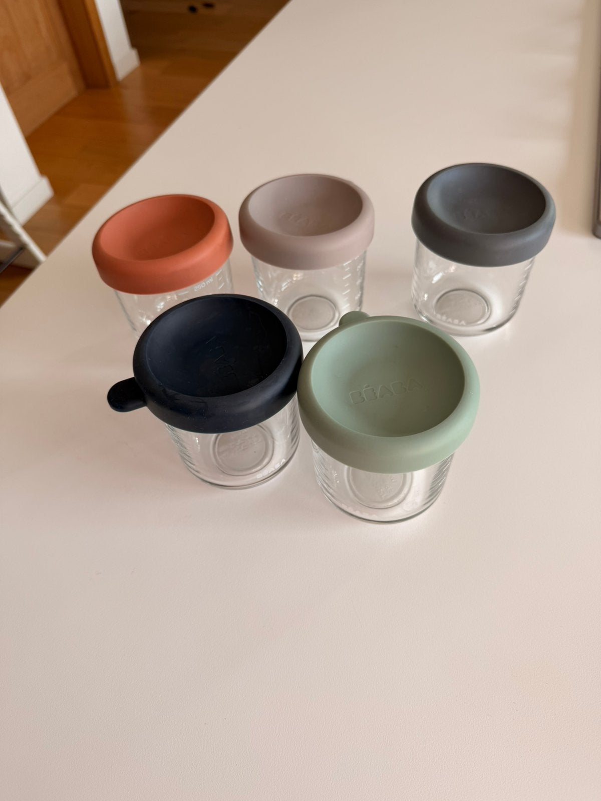 Pot en verre beaba, Compatible lave-vaisselle, Autres couleurs, Boîte de conservation, Comme neuf