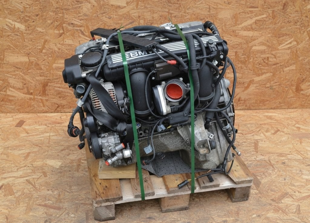 Moteur N52B30A Complet E65, E66, E67 X3 E63 BMW, Envoi, Utilisé, Skoda