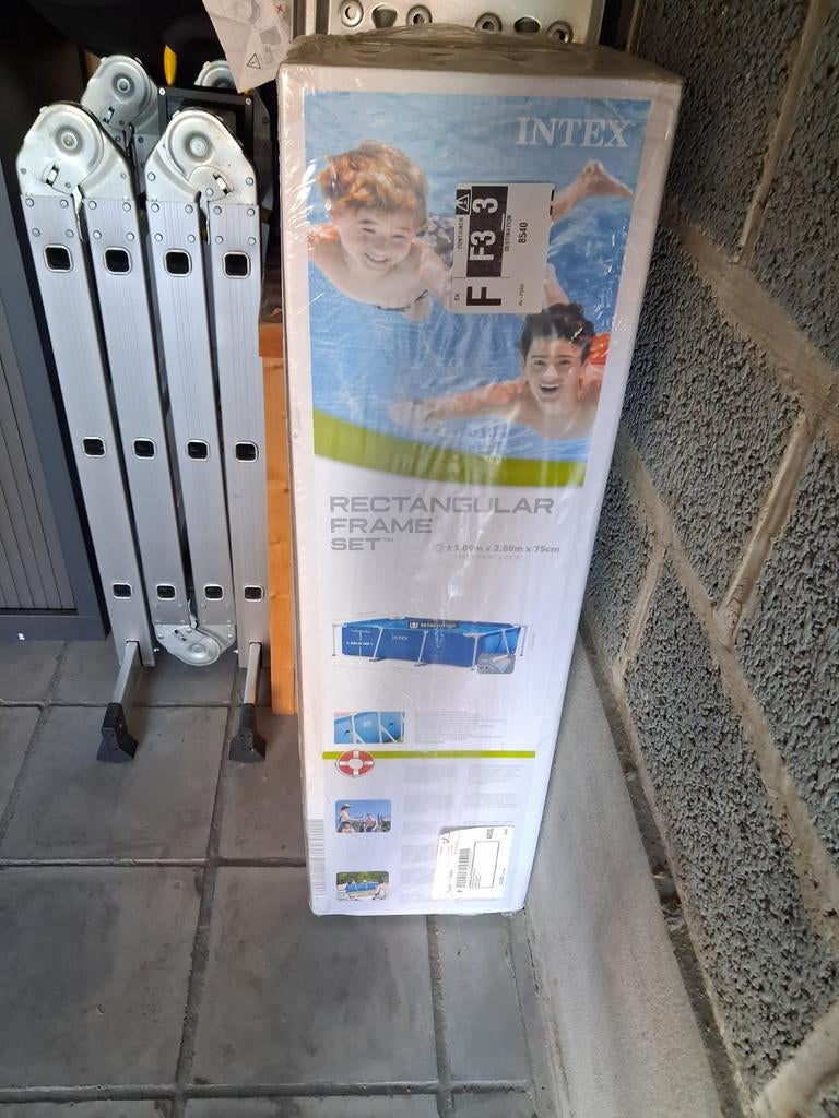 Nieuw intex zwembad, Tuin en Terras, Ophalen, Nieuw, Opzetzwembad, 200 tot 400 cm