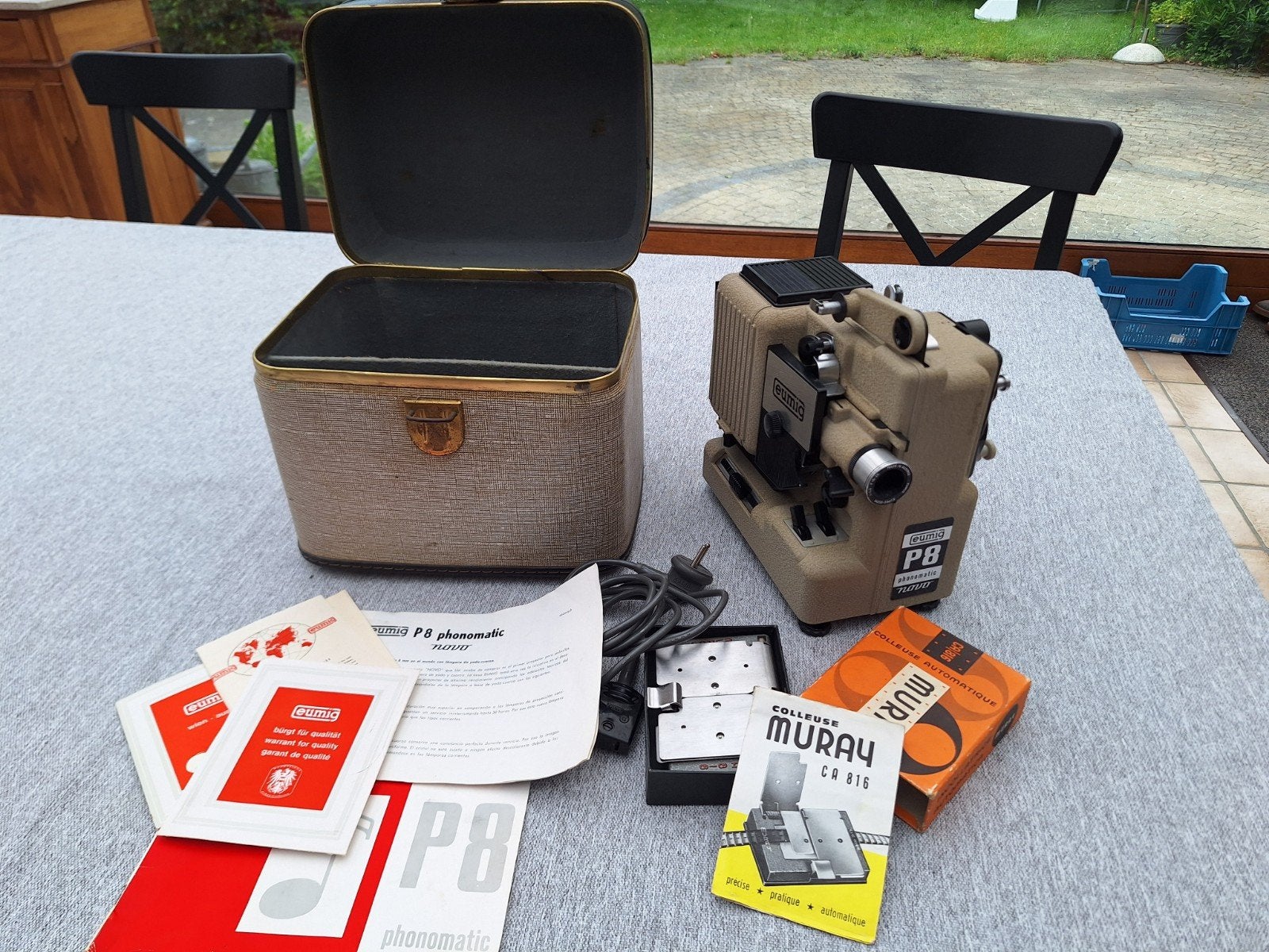 Eumig P8 Phonomatic filmprojector, Ophalen, Projector