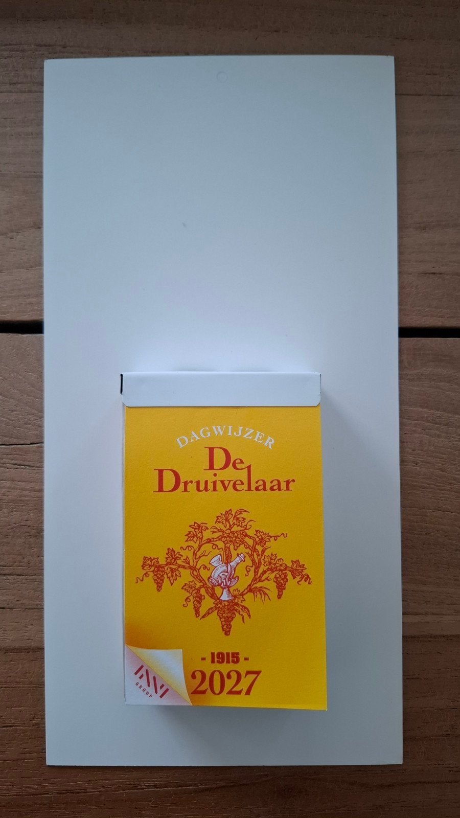 Scheurkalender De Druivelaar 2027, Diversen, Ophalen of Verzenden, Dagkalender, Nieuw