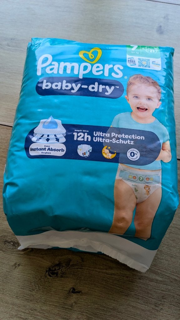 pampers baby dry 15 + kg, Enlèvement ou Envoi, Neuf, Autres types, Autres marques