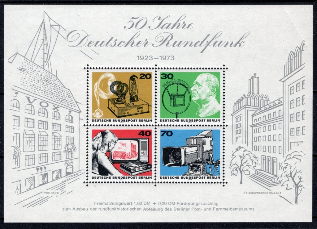 DUITSLAND BERLIN Yt. BF4 MNH 1973, Verzenden, Postfris