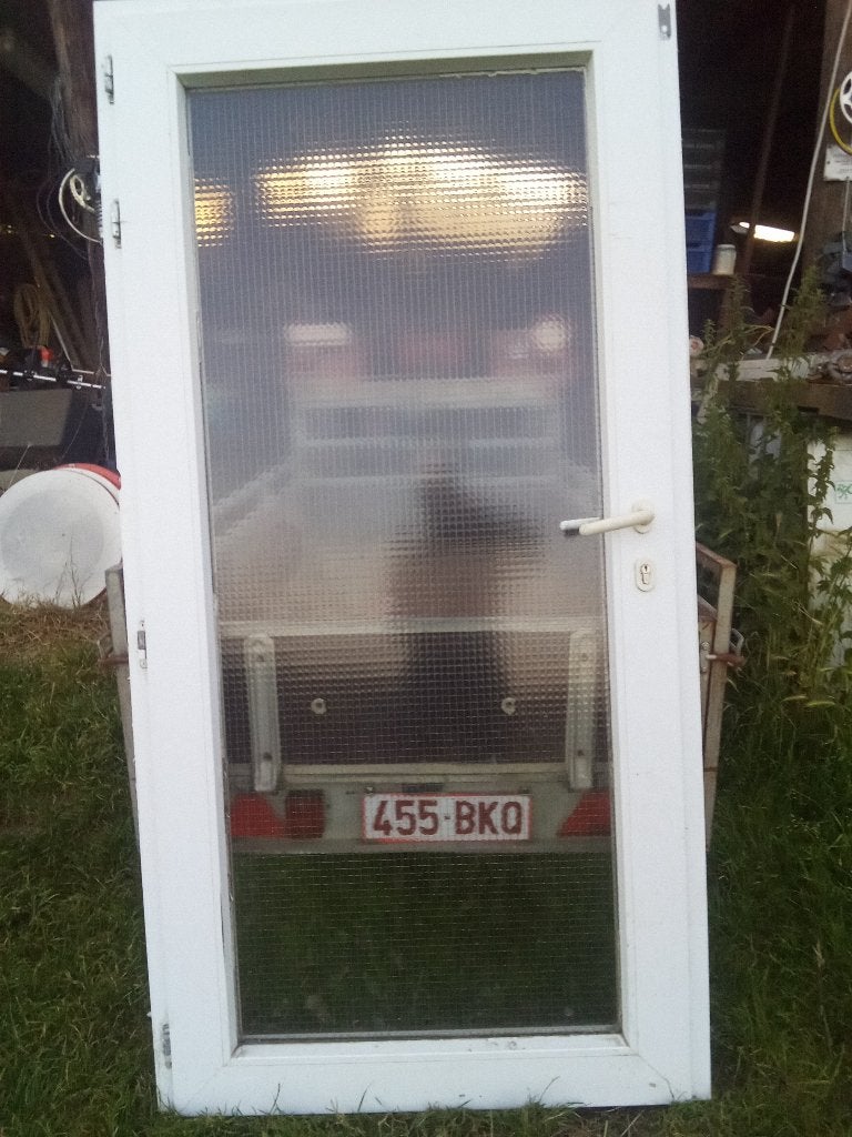 Deur, Gebruikt, Minder dan 200 cm, Buitendeur, Glas