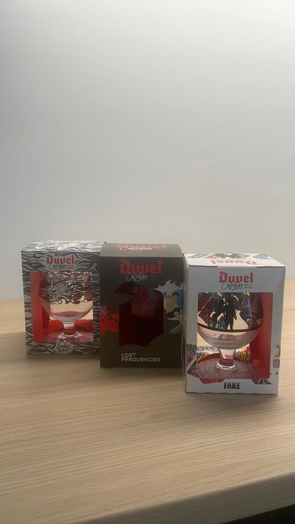 Duvel glazen, Verzamelen, Ophalen, Zo goed als nieuw