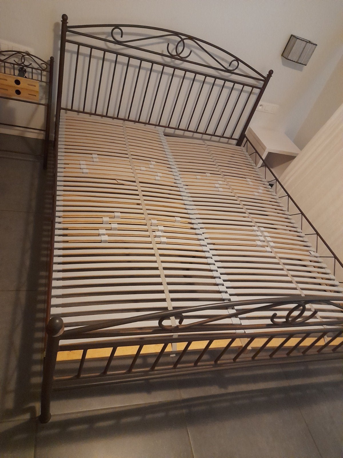 bed met lattoflex en matras, Huis en Inrichting, Ophalen