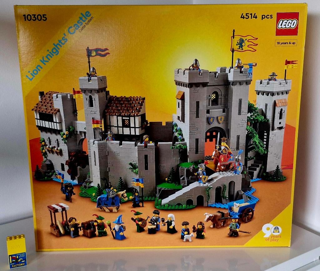 Lego 10305 Le château des chevaliers lions, Neuf, Enlèvement ou Envoi, Lego, Ensemble complet