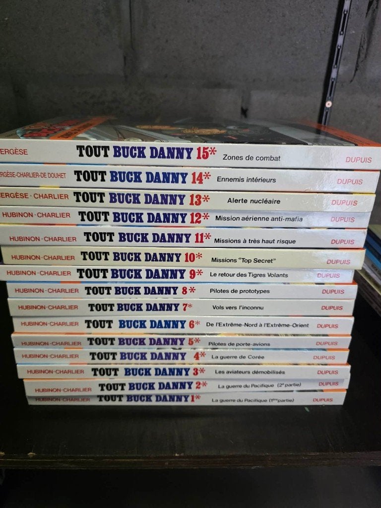 ALL BUCK DANNY boekenset, Boeken, Meerdere stripboeken, Ophalen of Verzenden, Gelezen, Dupuis
