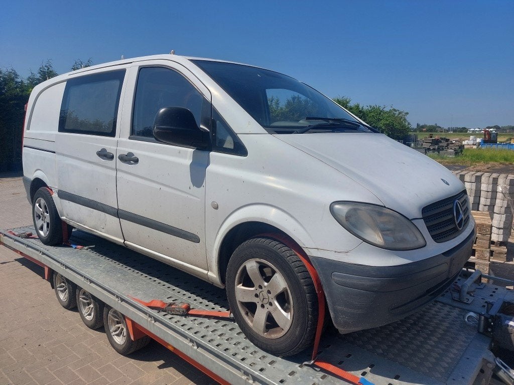Mercedes Vito 109CDI L1 injectorprobleem EXPORT/Handel, Auto's, Bestelwagens en Lichte vracht, Stof, Zwart, 4 cilinders, Wit