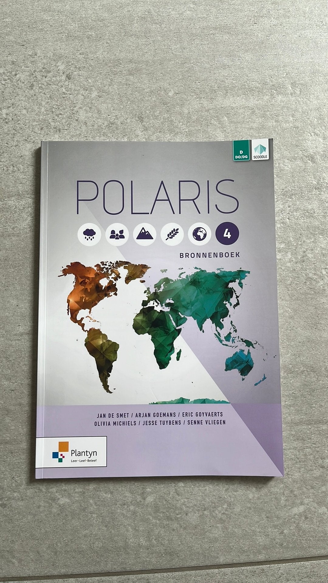 Polaris 4 Bronnenboek – Aardrijkskunde (plantyn), Enlèvement, Comme neuf