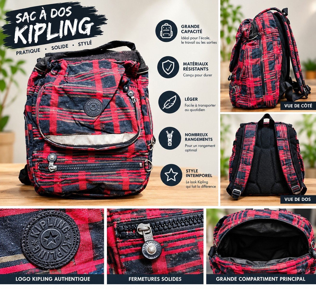 cartable kipling, Enlèvement