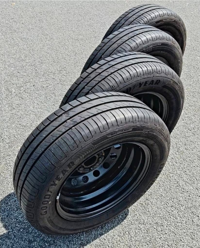 Très belles roues été pour Fiat 500L, Auto-onderdelen, Ophalen, Gebruikt, 15 inch, Banden en Velgen
