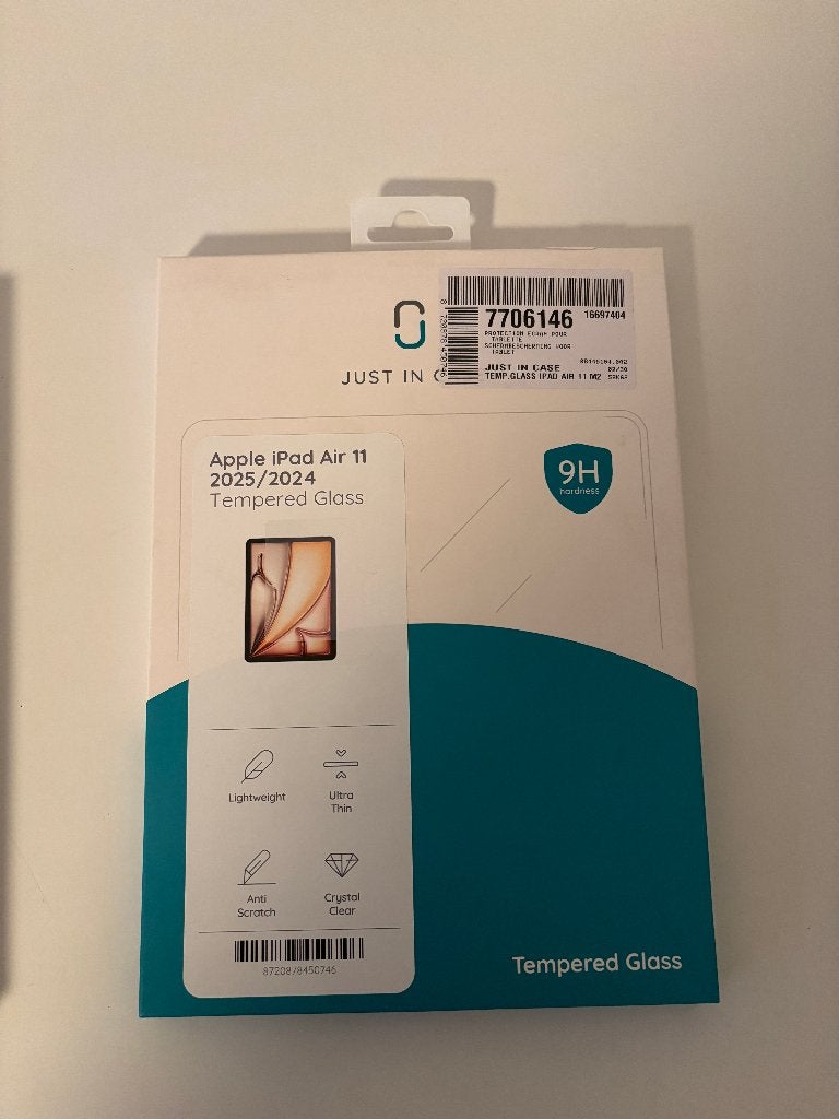 Screenprotector Apple Ipad Air 11, Computers en Software, Tablet-hoezen, Ophalen, 11 inch, Nieuw, Apple Ipad Air 11