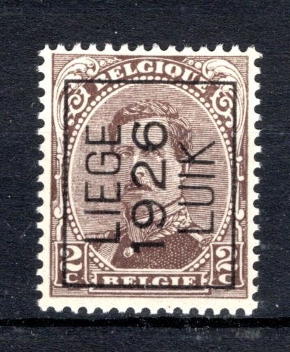 PRE132A MNH** 1926 - LIEGE 1926 LUIK, Envoi, Non oblitéré, Neuf