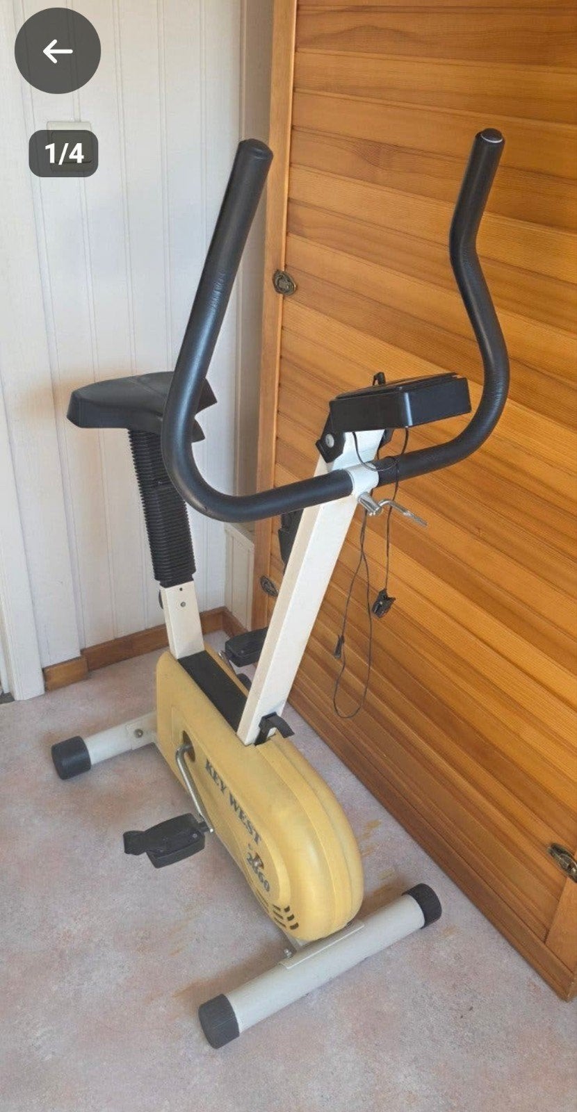 Home Trainer keywest gratis, Ophalen, Gebruikt, Aluminium