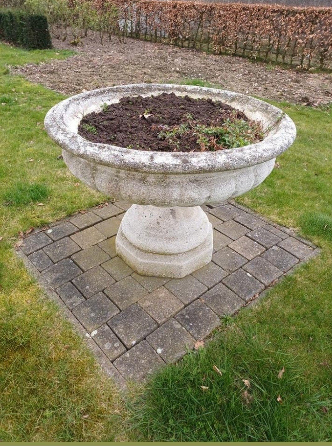 Plantenbak, Ophalen