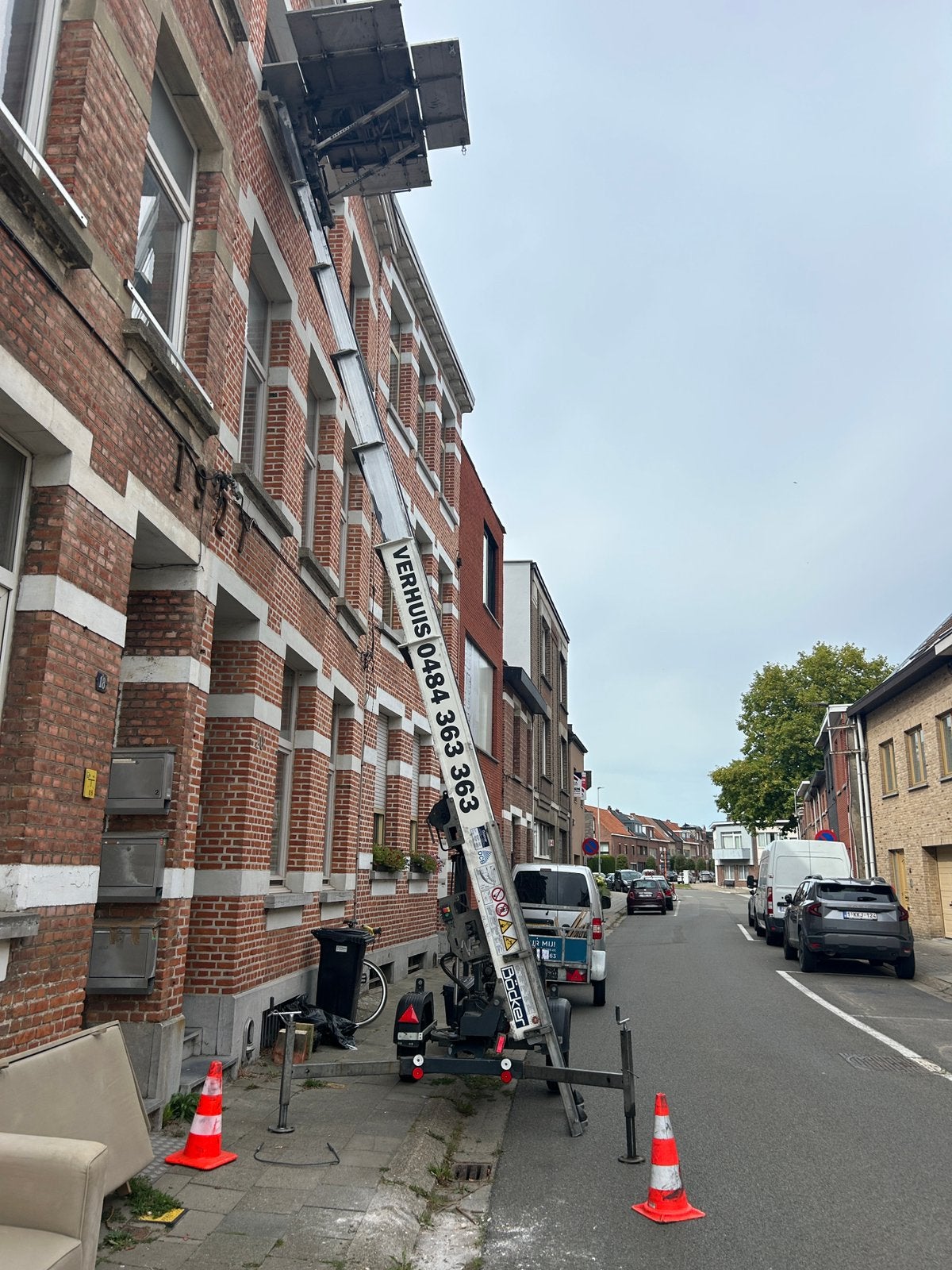 Verhuislift te huur TEL 0484 363 363, Diensten en Vakmensen, Verhuizers en Opslag