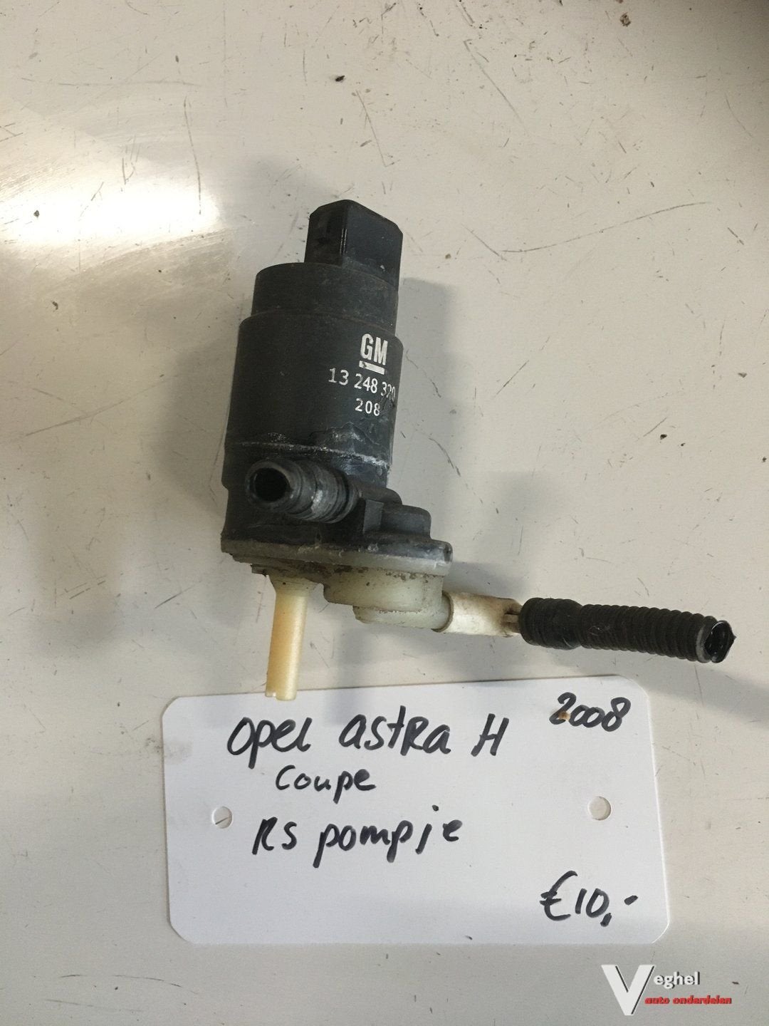 Opel Astra H coupe 2008 1.4 16v  Ruitensproeier Pomp, Gebruikt, -, -, Ophalen of Verzenden