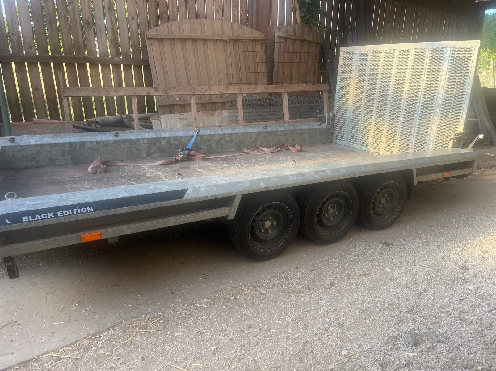 transporteur de machines Vlemmix à vendre, Autos : Divers, Remorques, Enlèvement ou Envoi, Comme neuf