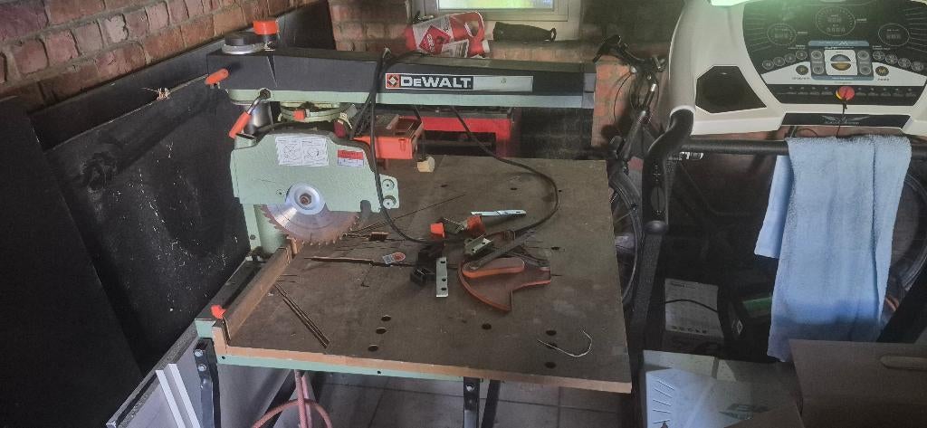 Dewalt afkortzaag dw 1501, Ophalen, Gebruikt, Afkortzaag