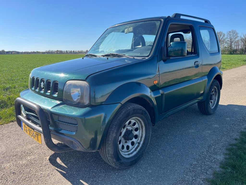 Suzuki Jimny 4x4 2007 opknapper, Auto's, Stof, Bedrijf, Handgeschakeld, 4x4
