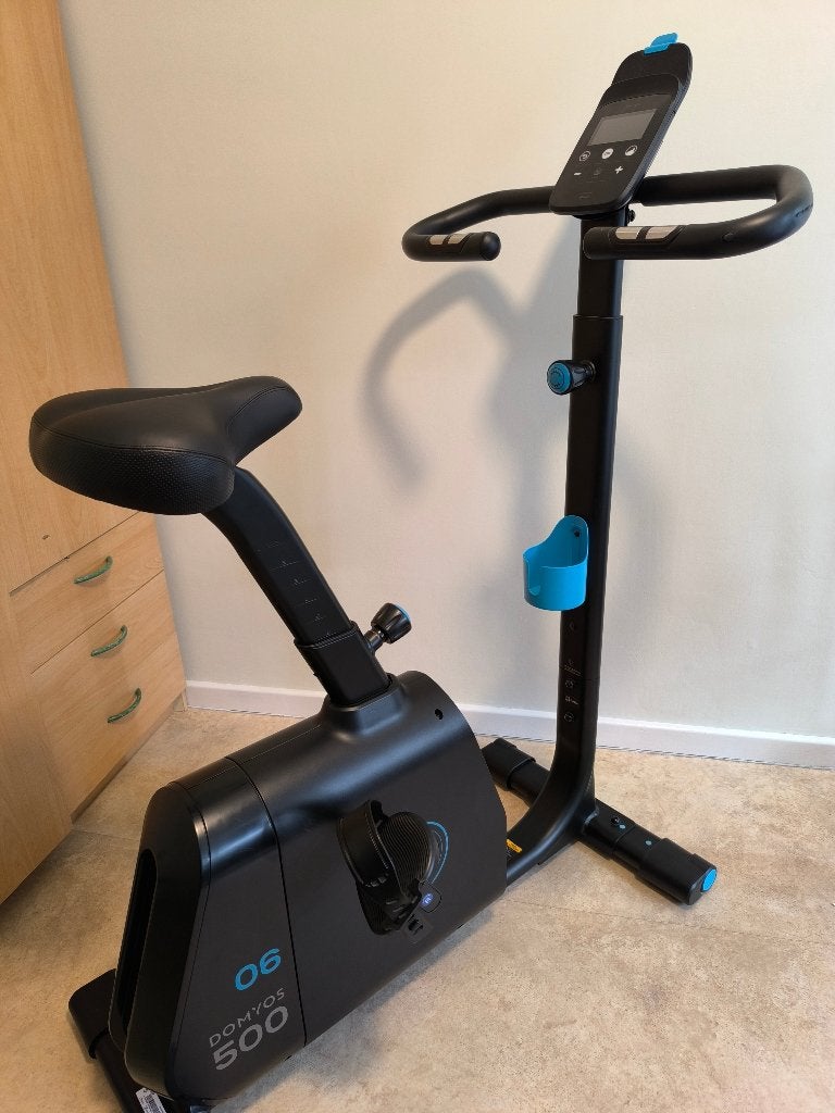 Vélo d'appartement Domyos 500 auto-alimenté, Enlèvement, Utilisé, Jambes, Vélo d'appartement