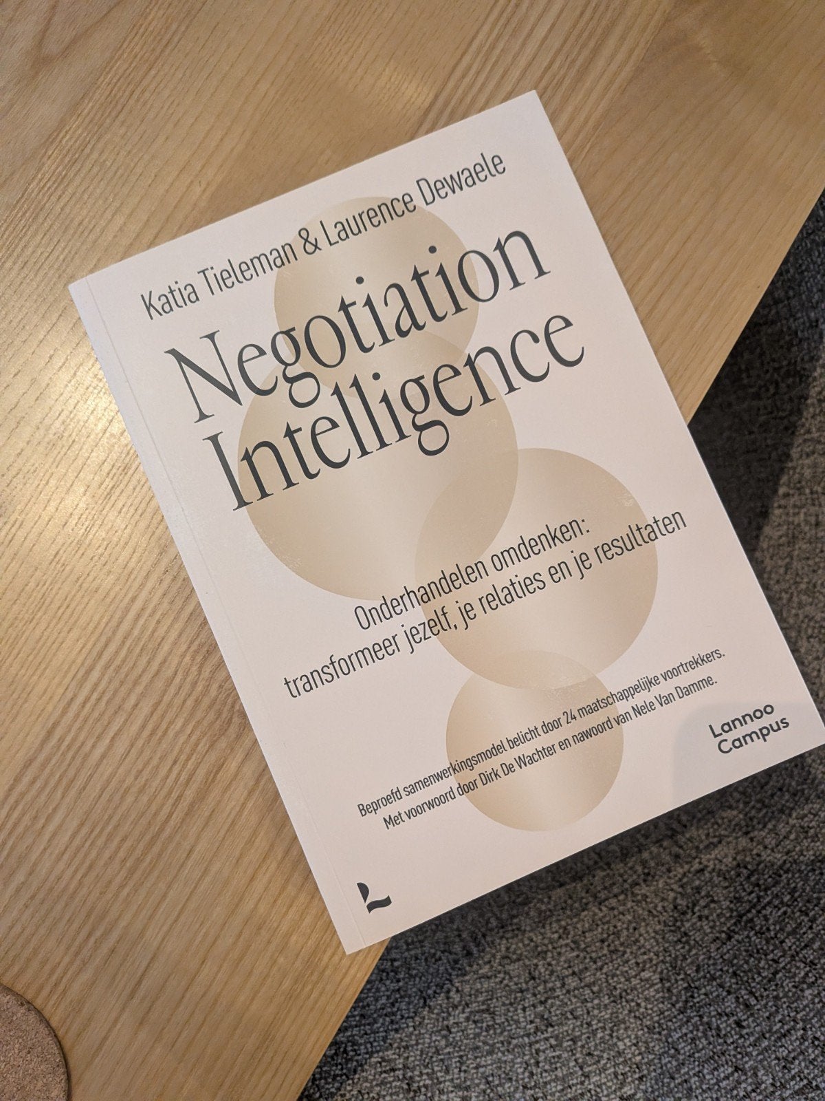 Katia Tieleman - Negotiation Intelligence, Boeken, Ophalen of Verzenden, Katia Tieleman; Laurence Dewaele