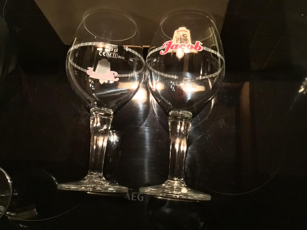 2 verres à bière Brother Jacob 33cl, Enlèvement ou Envoi