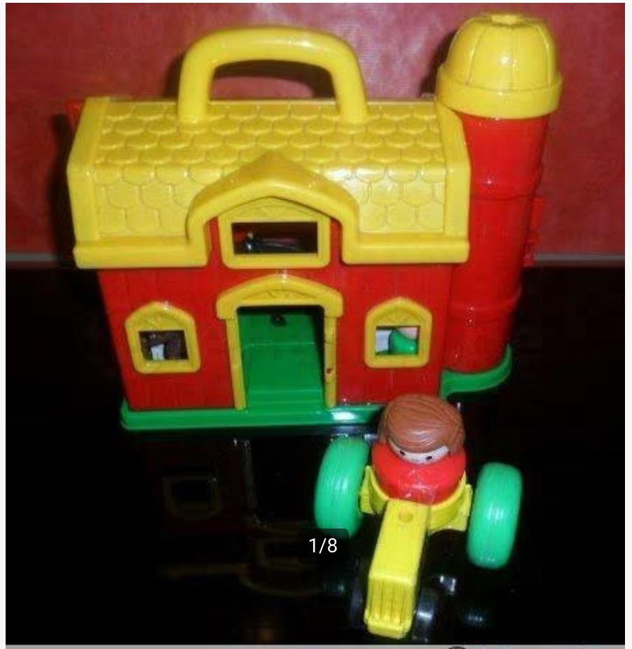 Blue box Boerderij tractor en figuurtjes kinderspeelgoed, Kinderen en Baby's, Ophalen of Verzenden