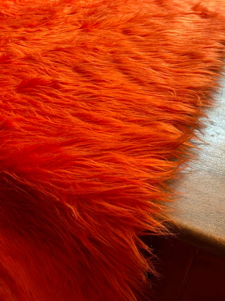 Seventies sprei, Niet gekend, Niet gekend, Comme neuf, Orange