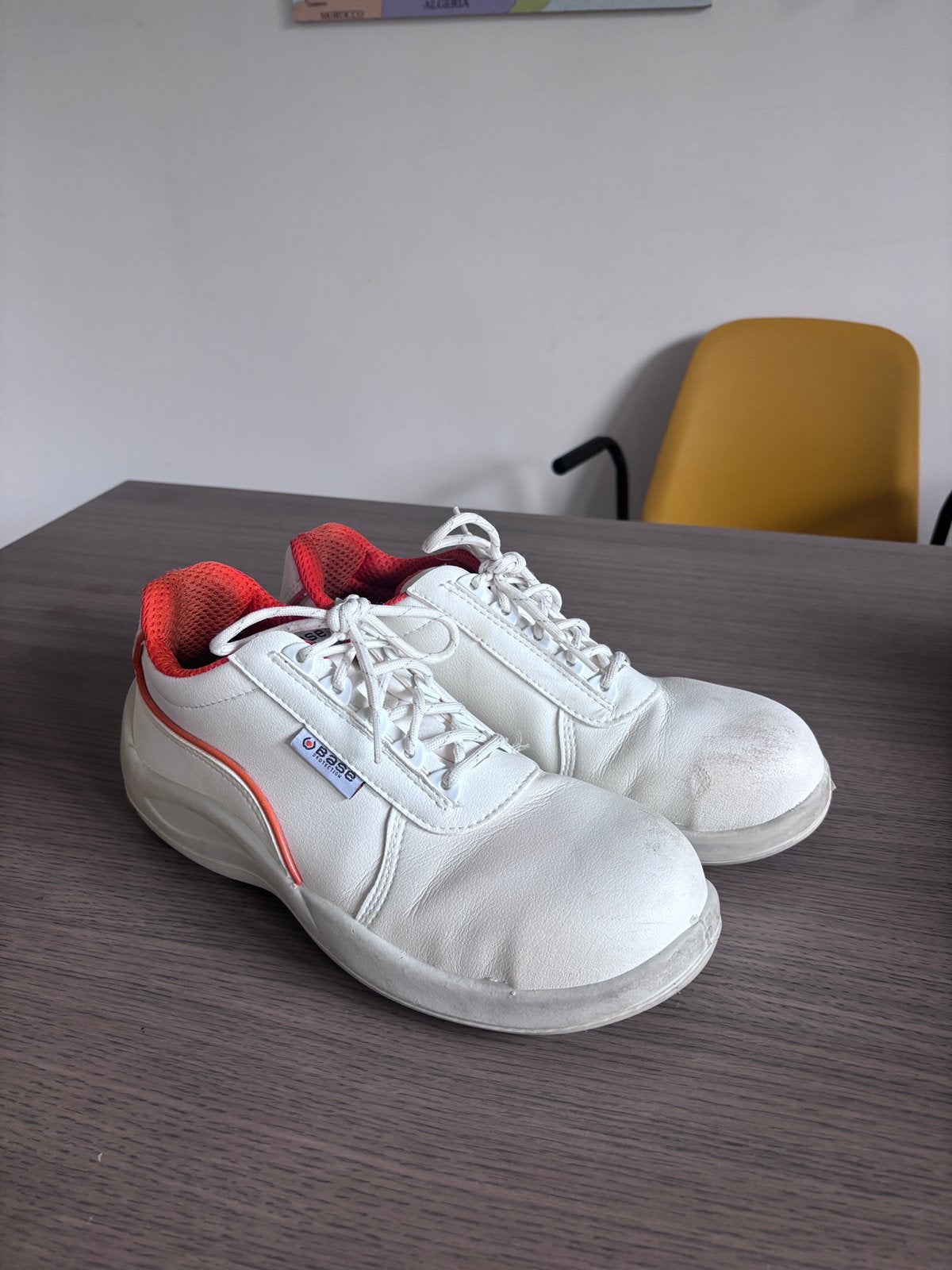 Veiligheidsschoenen Base Protection (mannen/unisex), Ophalen, Wit, Zo goed als nieuw, Werkschoenen