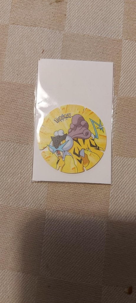 balles Pokemon Flippo Chiki Rares Raikou Fine, Enlèvement ou Envoi, Neuf, Autres types