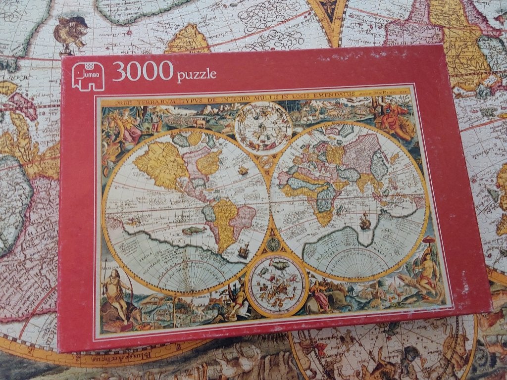 Puzzel 3000 stuks jumbo, Ophalen of Verzenden, Zo goed als nieuw