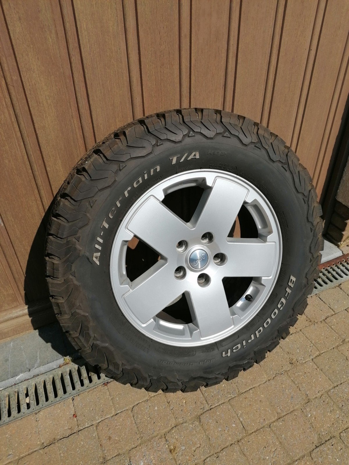 Jeep wielen, Auto-onderdelen, Ophalen, 18 inch, 265 mm, Banden en Velgen