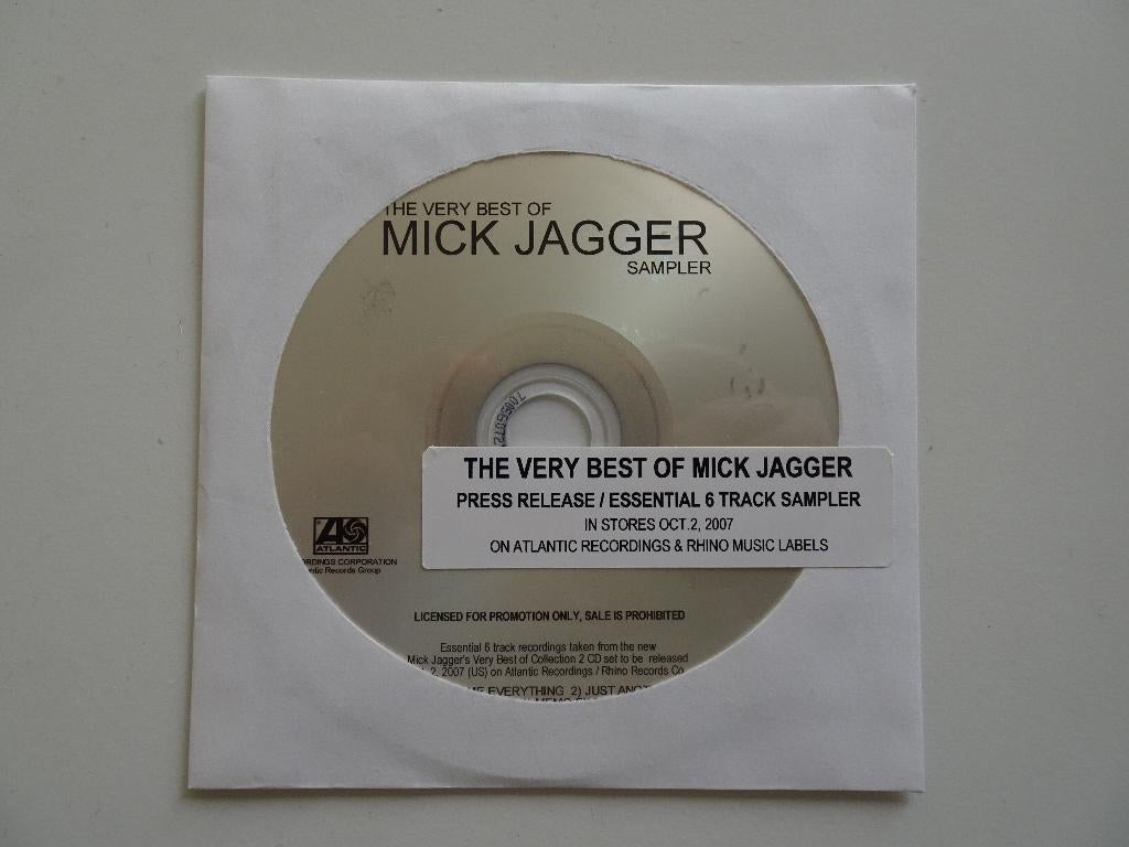 Rolling Stones / Mick Jagger Acetate Press Release RARE!, Ophalen of Verzenden, Nieuw in verpakking